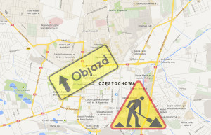Częstochowa objazdII